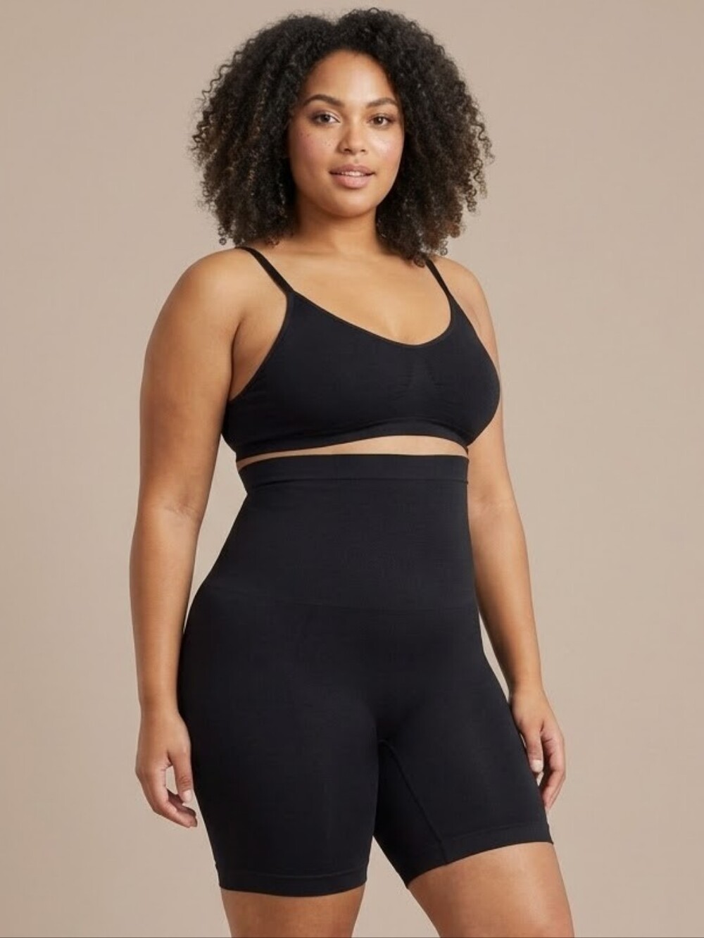 Body Wrap Plus Size Shapewear Long Leg Panty, Size 1X